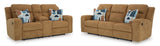 Kanlow Honey Reclining Living Room Set by Ashley at Eve Furniture