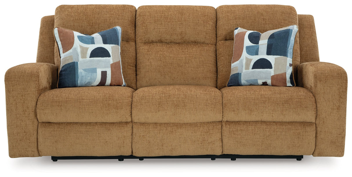 Kanlow Honey Reclining Sofa