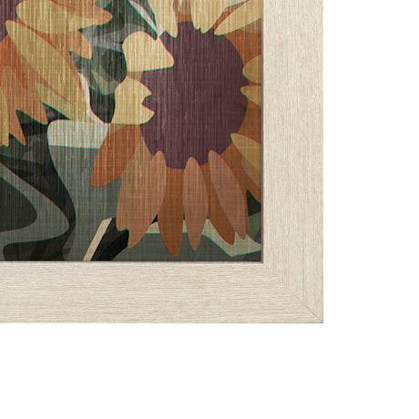 Kansas Go USA (L) by Mercana Studio a Hand Embellished Decograph Framed Art Print by Mercana at Eve Furniture