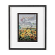 Kansas Go USA (M) by Mercana Studio a Framed Art Print Matted under Glass by Mercana at Eve Furniture