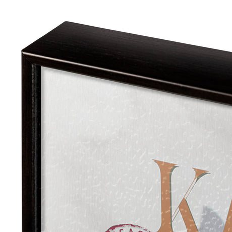 Kansas Go USA (SM) by Mercana Studio a Hand Embellished Decograph Framed Art Print by Mercana at Eve Furniture