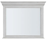 Kanwyn Whitewash Bedroom Mirror (Mirror Only) by Ashley at Eve Furniture
