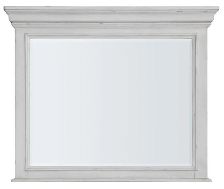 Kanwyn Whitewash Bedroom Mirror (Mirror Only) by Ashley at Eve Furniture