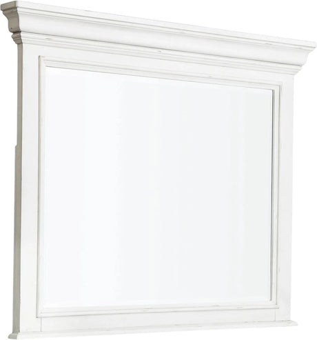 Kanwyn Whitewash Bedroom Mirror (Mirror Only) by Ashley at Eve Furniture