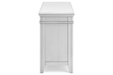 Kanwyn Whitewash Credenza by Ashley at Eve Furniture