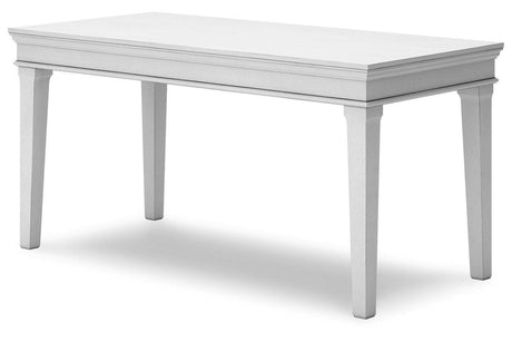 Kanwyn Whitewash Home Office Desk by Ashley at Eve Furniture