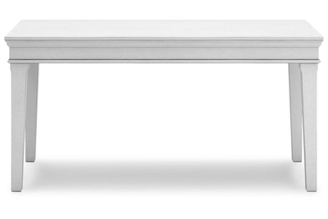 Kanwyn Whitewash Home Office Desk by Ashley at Eve Furniture