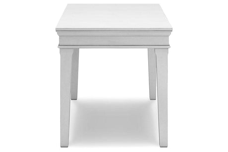 Kanwyn Whitewash Home Office Desk by Ashley at Eve Furniture