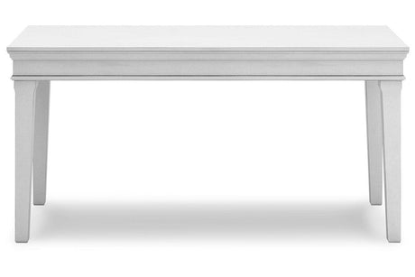 Kanwyn Whitewash Home Office Desk by Ashley at Eve Furniture