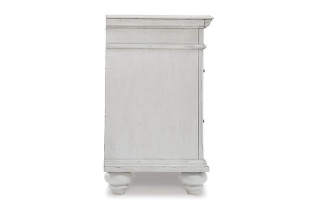 Kanwyn Whitewash Nightstand by Ashley at Eve Furniture