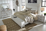 Kanwyn Whitewash Storage Panel Bedroom Set by Ashley at Eve Furniture