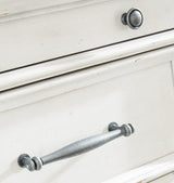 Kanwyn Whitewash Storage Panel Bedroom Set by Ashley at Eve Furniture