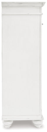 Kanwyn Whitewash Storage Panel Bedroom Set by Ashley at Eve Furniture