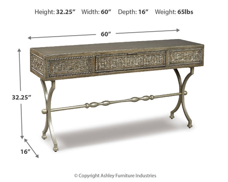 Kanwyn Whitewash Upholstered Panel Bedroom Set by Ashley at Eve Furniture