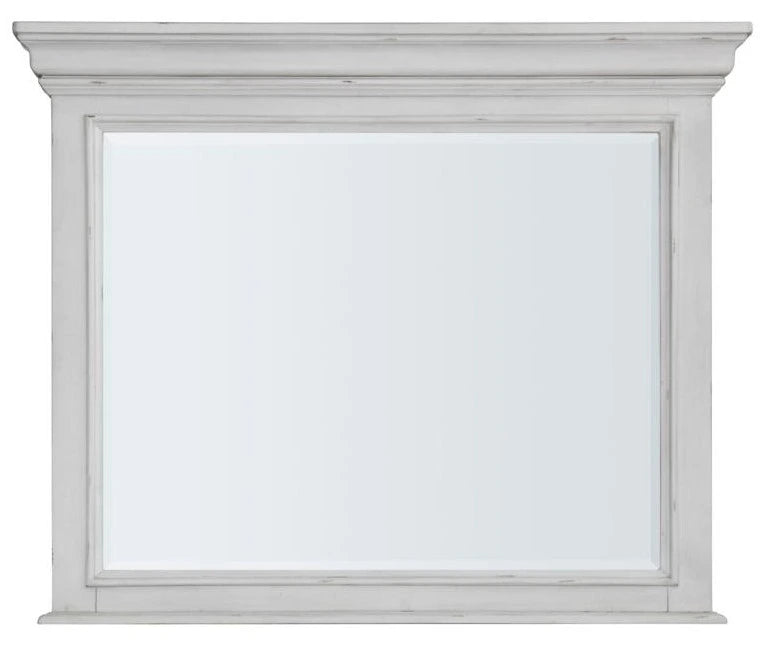 Kanwyn Whitewash Bedroom Mirror (Mirror Only) by Ashley at Eve Furniture