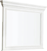 Kanwyn Whitewash Bedroom Mirror (Mirror Only) by Ashley at Eve Furniture