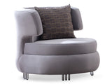 Kapadokya 3-pieces (Sofa & Loveseat & Chair) Livingroom Set in Grey by Furnia at Eve Furniture