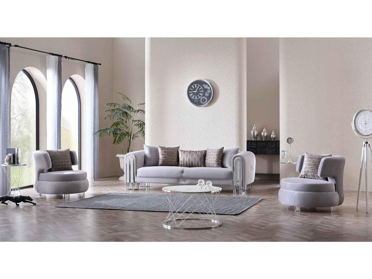 Kapadokya Chair Grey by Furnia at Eve Furniture