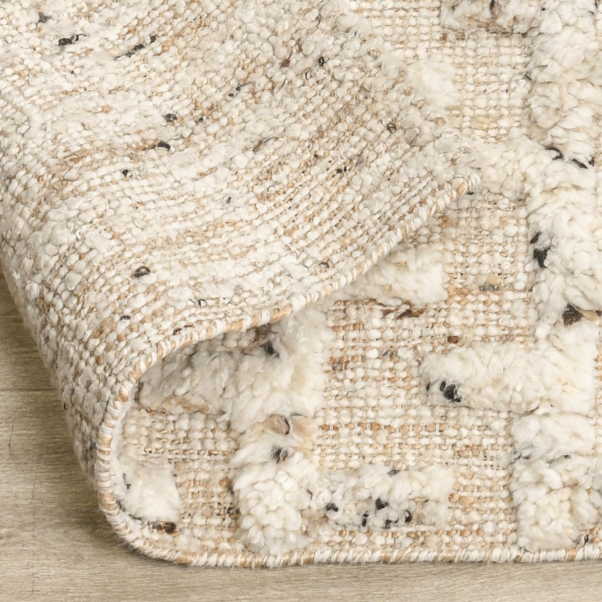 Kapala Ivory/Natural Rug by Classic Home at Eve Furniture