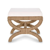 Kappa Natural Rattan Stool by TOV Furniture at Eve Furniture