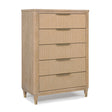 Kara Cerused Natural Chest by Crown Mark at Eve Furniture