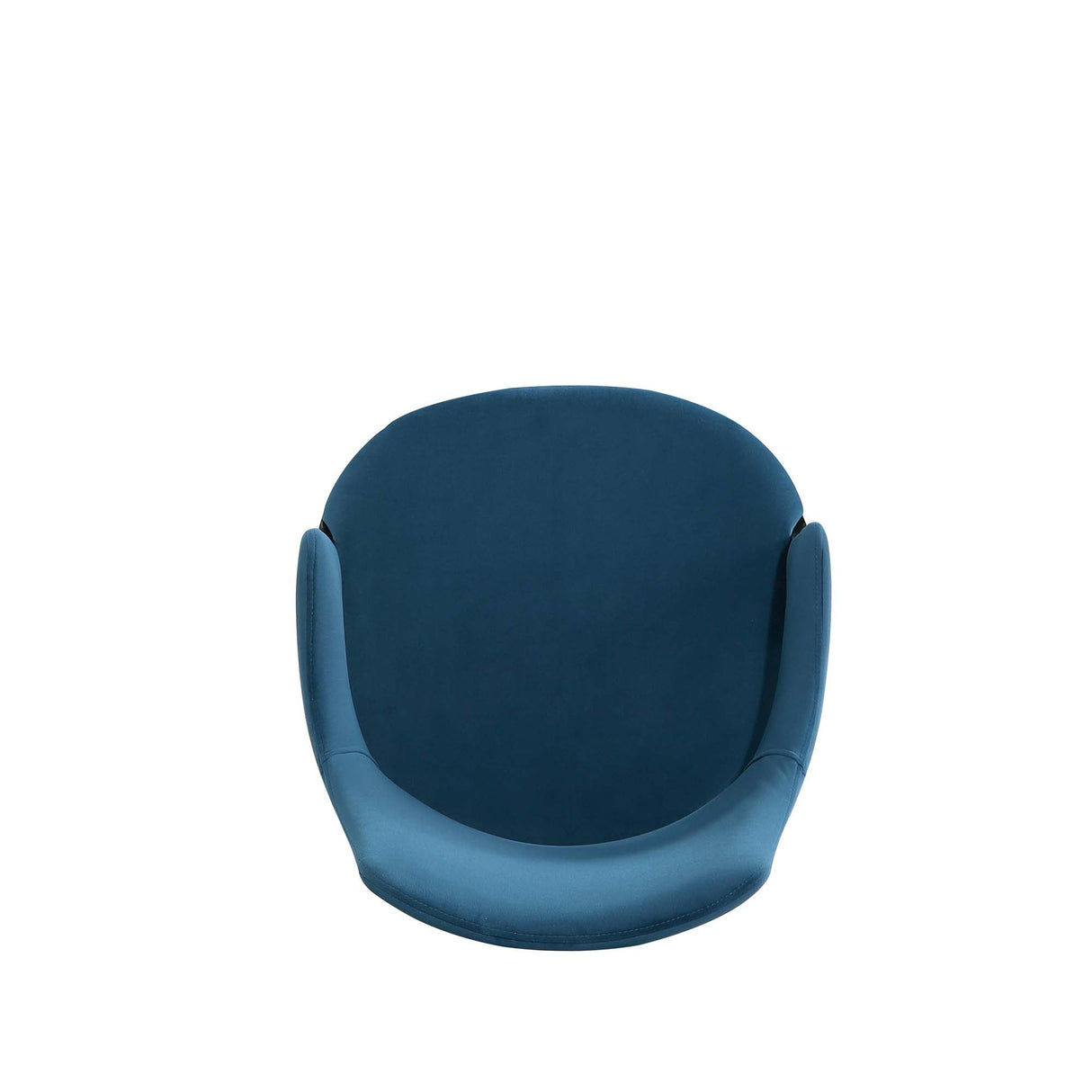 Kara Dining Arm Chair in Blue by Manhattan Comfort at Eve Furniture