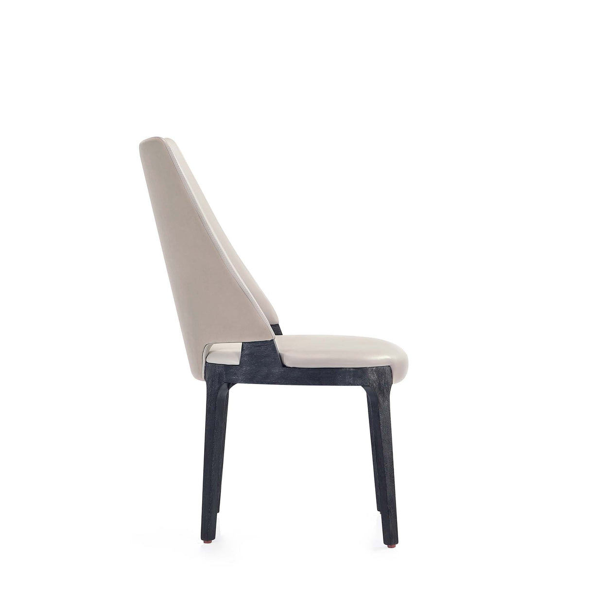 Kara Dining Side Chair in Light Grey (set of 2) by Manhattan Comfort at Eve Furniture