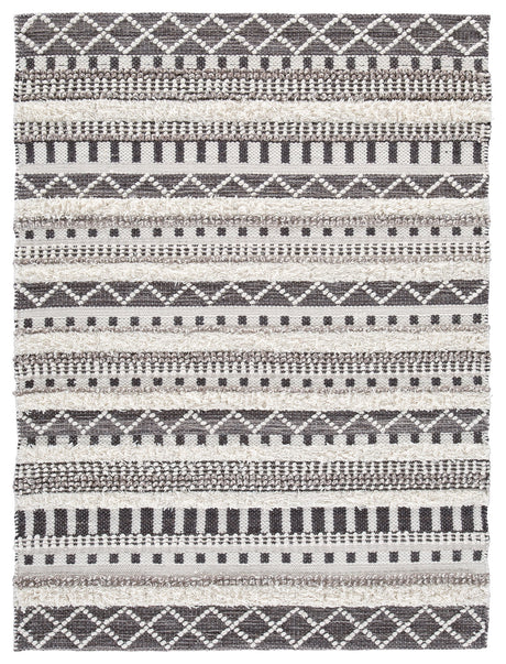Karalee Ivory/Brown 8' x 10' Rug by Ashley at Eve Furniture