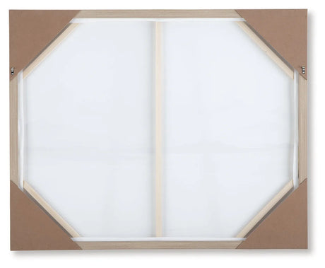 Karalen White/Gray/Brown Wall Art by Ashley at Eve Furniture