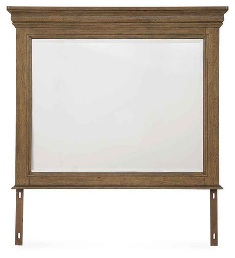 Karallin Medium Brown Bedroom Mirror by Ashley at Eve Furniture
