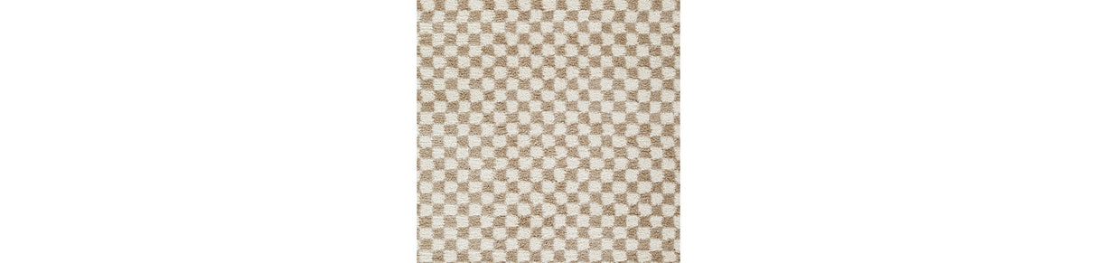 Karamen Taupe/Ivory Medium Rug by Ashley at Eve Furniture