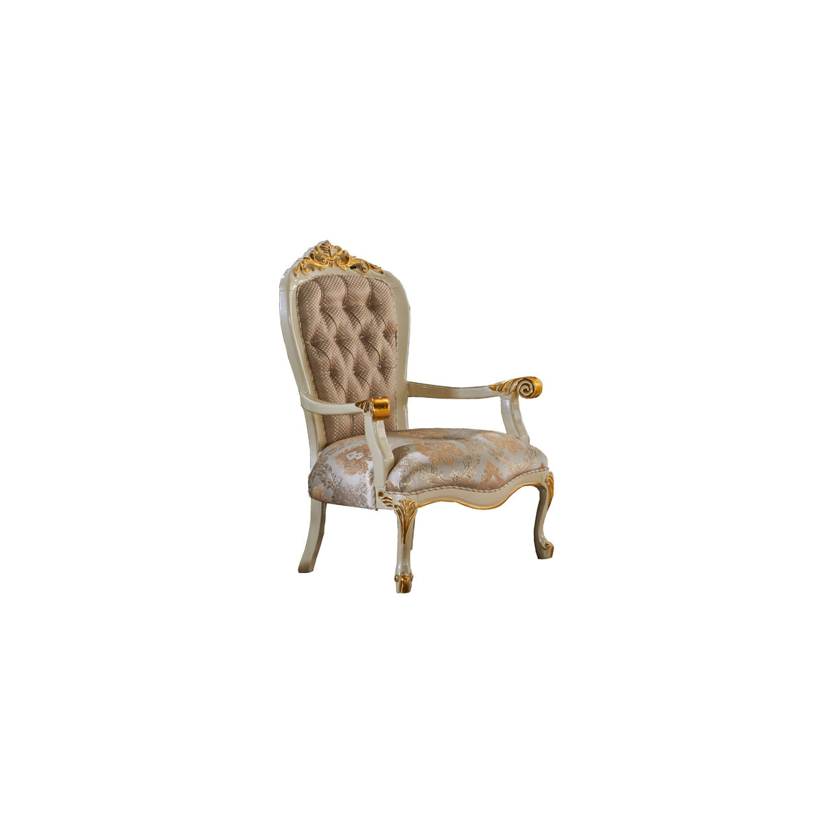 Kardelen Cream 2-Piece Living Room Set (1 Sofa & 1 Loveseat) by Furnia at Eve Furniture