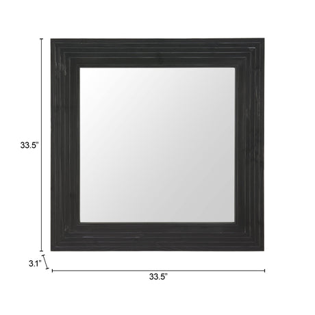 Kare Black Mirror by Zuomod at Eve Furniture