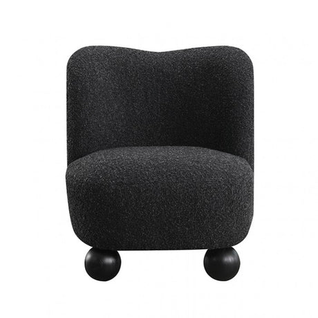 Karey Caviar Black Accent Chair by Furniture of America at Eve Furniture