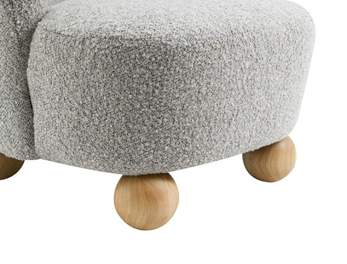 Karey Gray Accent Chair by Furniture of America at Eve Furniture