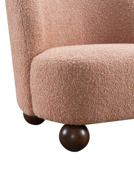 Karey Pink Accent Chair by Furniture of America at Eve Furniture