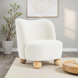 Karey White Accent Chair by Furniture of America at Eve Furniture