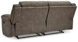 Kargin Fossil Manual Reclining Sofa by Ashley at Eve Furniture