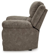 Kargin Fossil Oversized Manual Recliner by Ashley at Eve Furniture