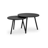 Kari Black Outdoor Nesting Coffee Table by Moe's Home at Eve Furniture