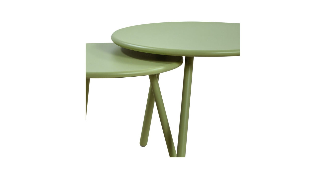 Kari Outdoor Nesting Coffee Table Green by Moe's Home at Eve Furniture