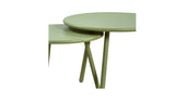 Kari Outdoor Nesting Coffee Table Green by Moe's Home at Eve Furniture