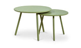 Kari Outdoor Nesting Coffee Table Green by Moe's Home at Eve Furniture