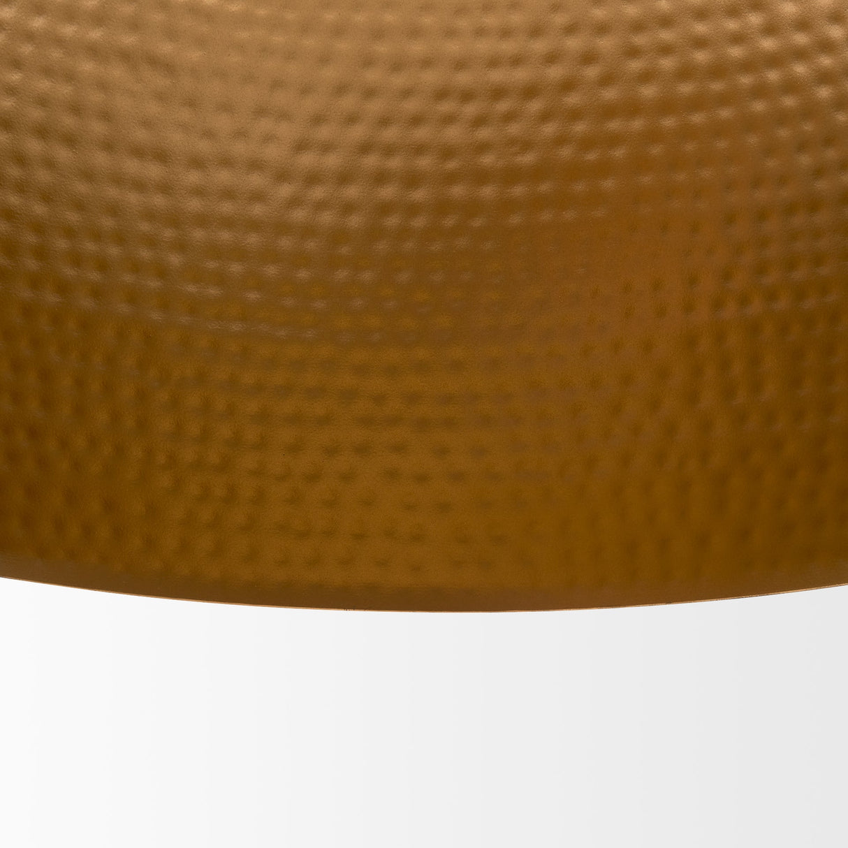 Karina 24" Round Matte Black Hammered Metal Dome Pendant Light by Mercana at Eve Furniture