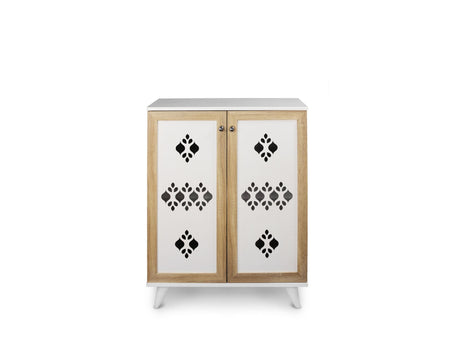 Karina Cabinet No: 2 White by Furnia at Eve Furniture