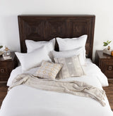 Karina White Duvet Cover by Classic Home at Eve Furniture