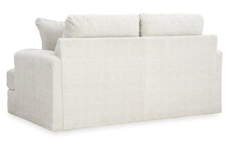 Karinne Linen Loveseat and Chair by Ashley at Eve Furniture