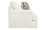 Karinne Linen Loveseat and Chair by Ashley at Eve Furniture