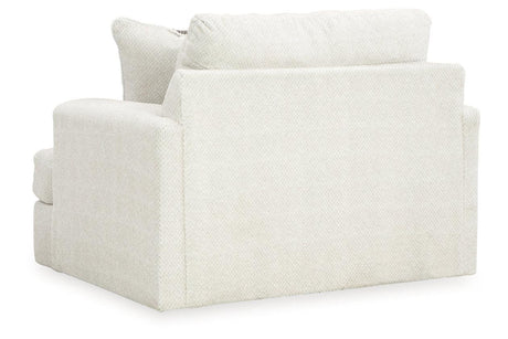 Karinne Linen Loveseat and Chair by Ashley at Eve Furniture