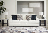 Karinne Linen Sofa by Ashley at Eve Furniture
